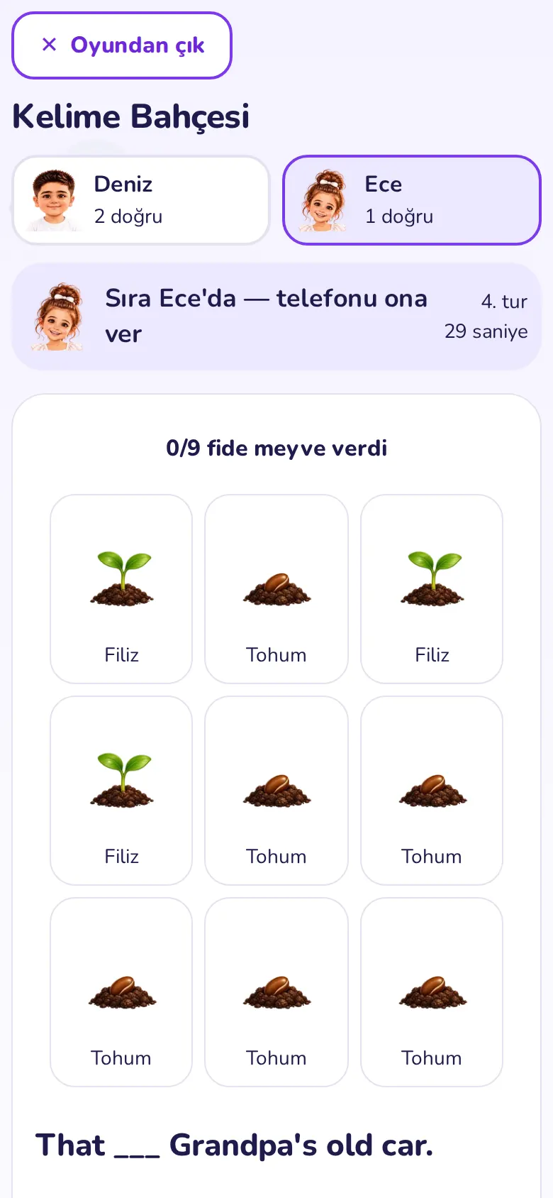 Kelime Bahçesi