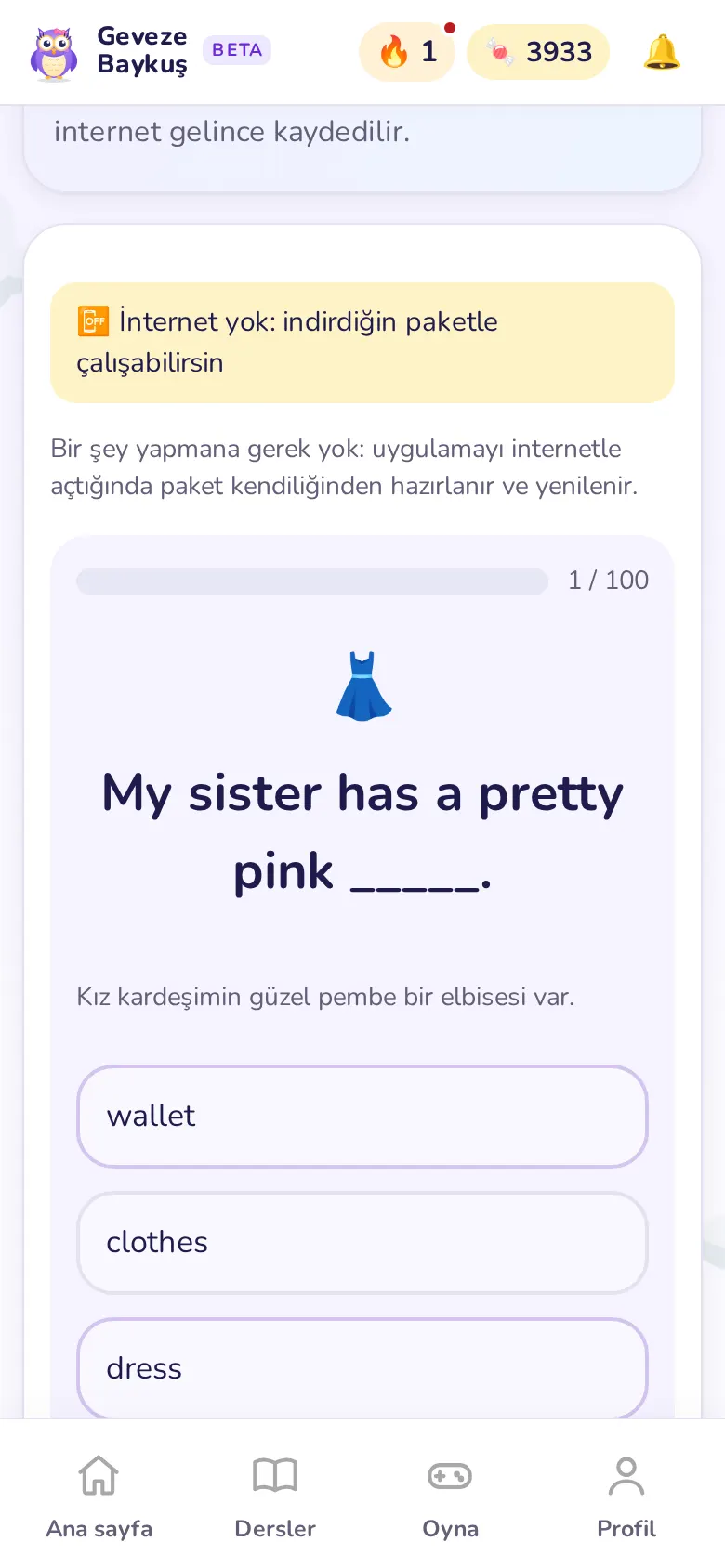 Yolda da tekrar et