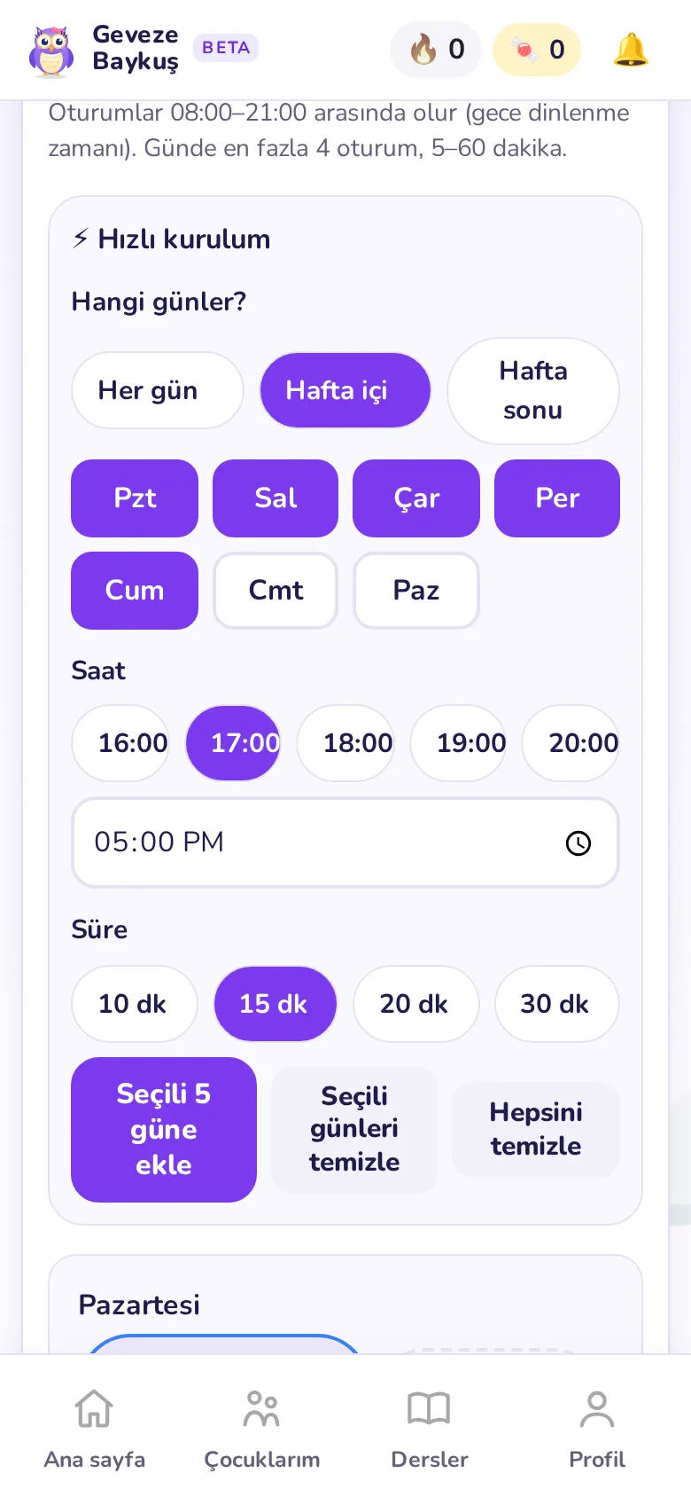 Çalışma programı nasıl kurulur?